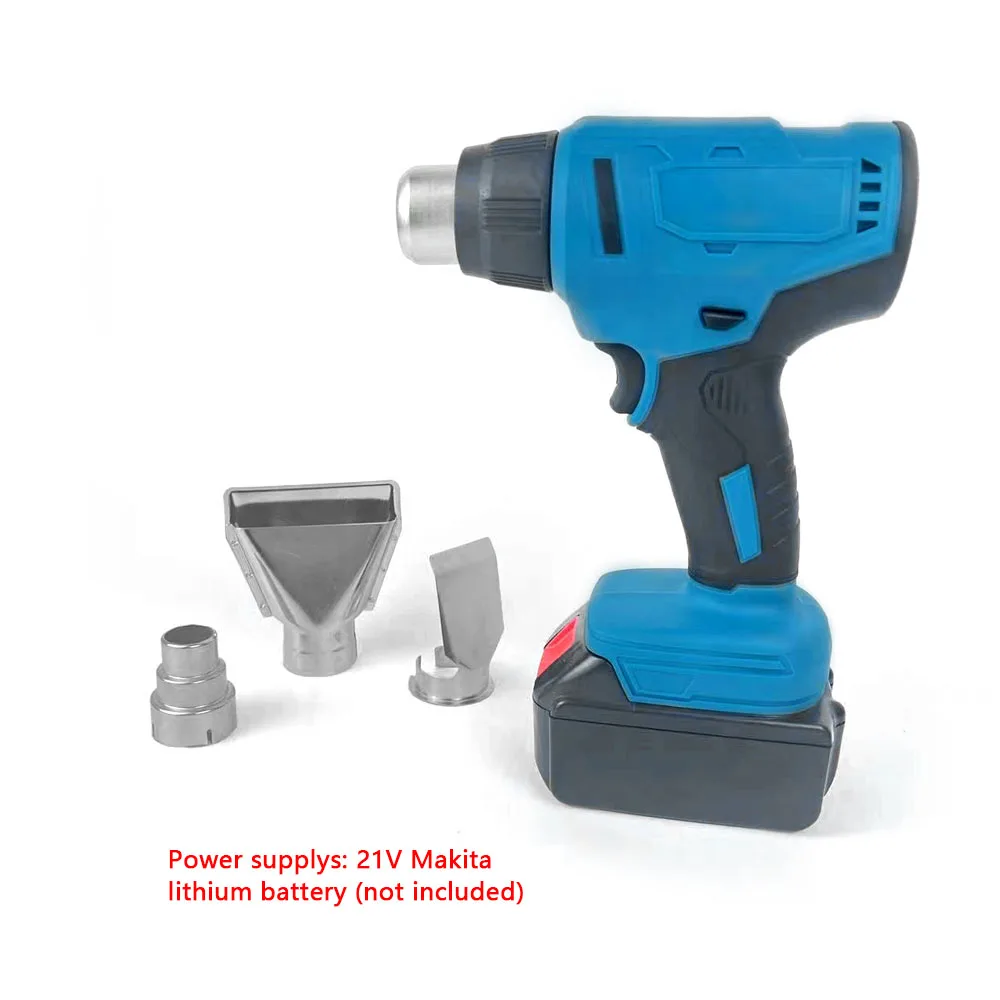 

Cordless Handheld Hot Air Machine Lithium Rechargeable Heating Equipment Temperatures Adjustable Power Tool