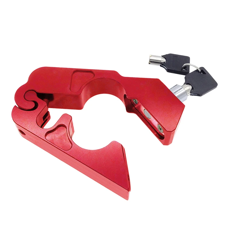 

1pc Motorcycle Safety Handlebar Lock Universal Moto Brake Clutch Lever Theft Protection Lock for Street Bikes ATV Dirt Scooter