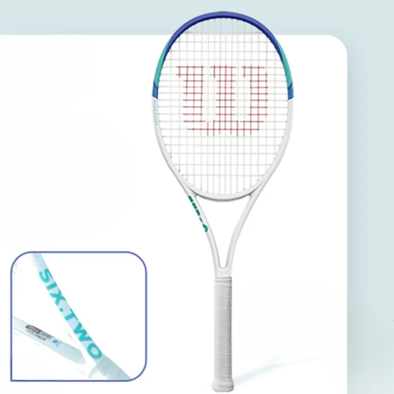 Shock-absorbing and Comfortable Tennis Racket, Lightweight and Durable Tennis Ball, Beginner Advanced Carbon Fiber Racket
