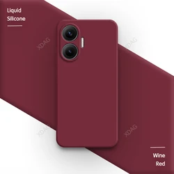Coque arrière en silicone premium avec protection pour l'appareil photo - Coque de téléphone au design liquide classique