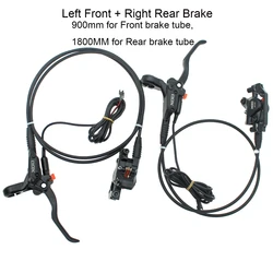 Electric Folding Bicycle with Hydraulic Disc Brake and Power - Off Feature (1 Pair E Type Brake)