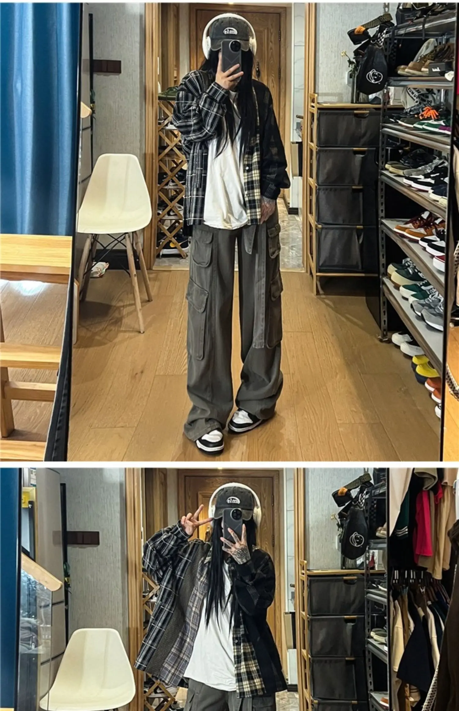 Description Picture 6 of itemMen's Pants 2024 Spring Summer Black Gray Thin Business Casual Pants Outdoor Elastic Breathable Straight Leg Sweatpants A100