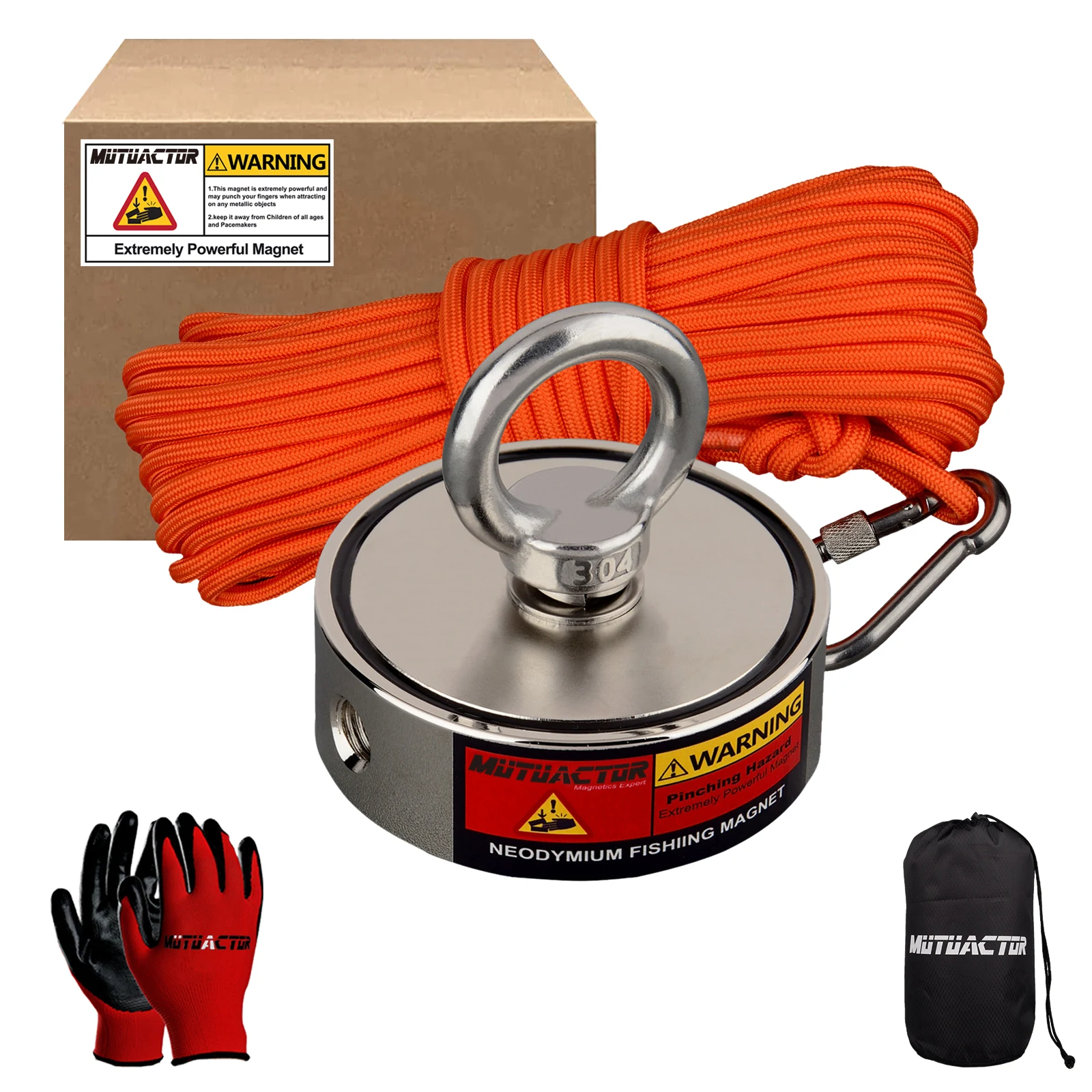 Fishing Double sided 250KG*2 Strong Neodymium Permanent N52