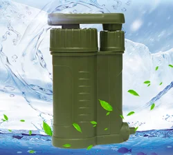 Filtre à eau Portable d'extérieur, purificateur d'eau d'urgence, activités personnelles, filtre à eau, purificateur d'eau 