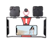 Mobile Phone Video Camera Handheld Stabilizer SmartPhone Film Making Rig Cage Mobile Phone Grip Holder Bracket Stabilizer - Image 2