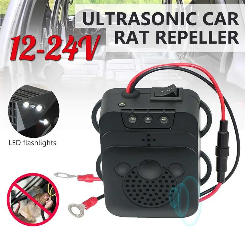 Spezielle Fahrzeug-montiert Elektronische Ultraschall Ratte Abweisend  Niedrigen Power Auto Motor Fach Pest Abweisend - AliExpress