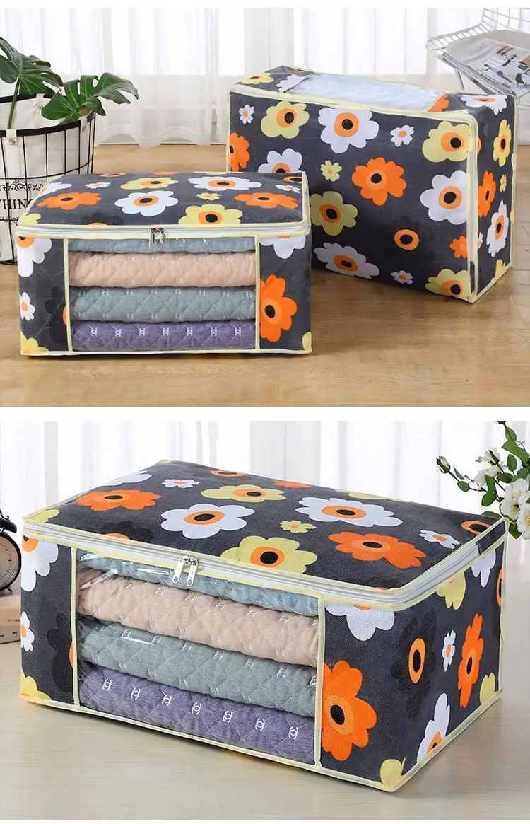 Sac De Rangement En PEVA Transparent Pour Vêtements, Couettes