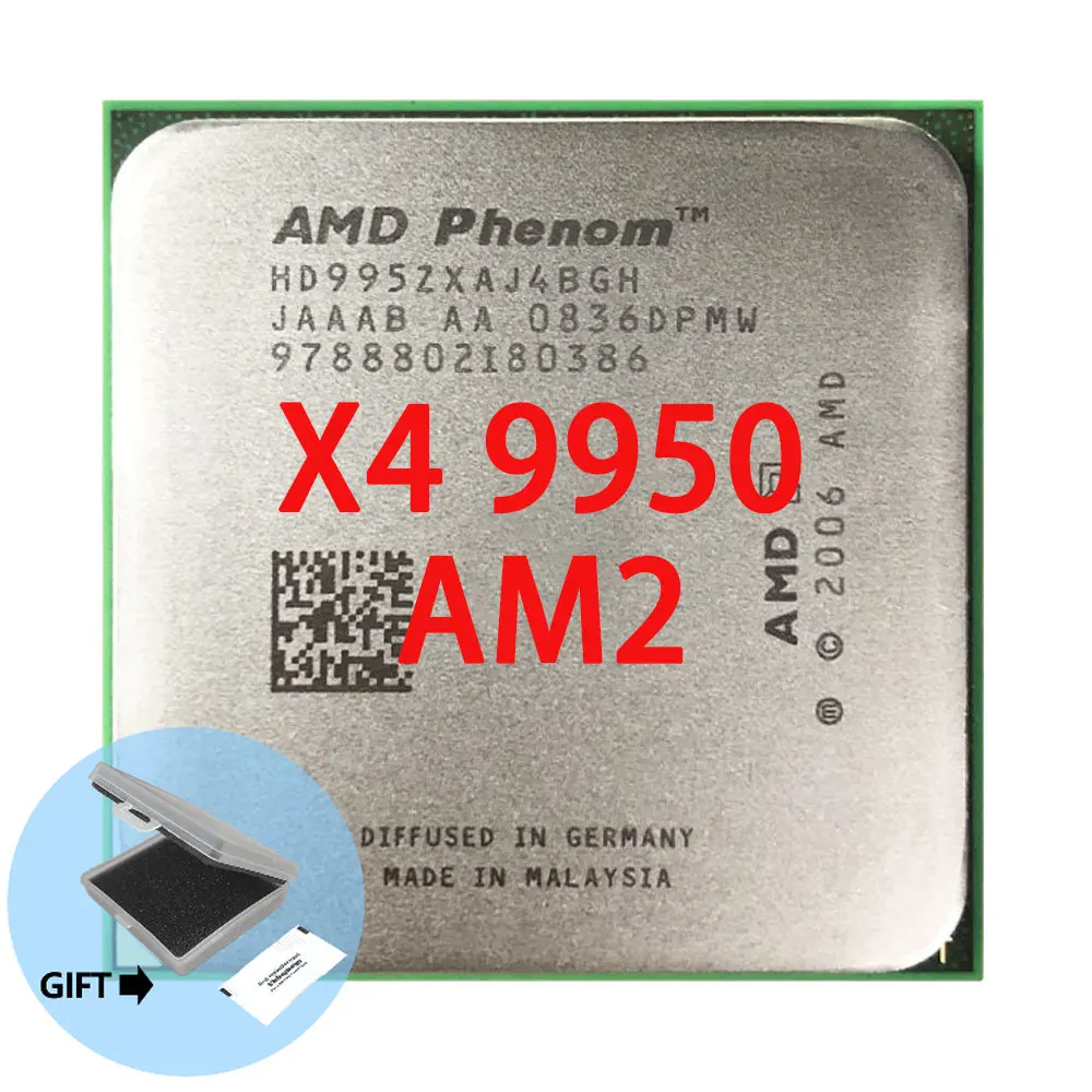 AMD-Phenom-X4-9950-2-6-GHz-Quad-Core-CPU-procesador-HD995ZXAJ4BGH ...