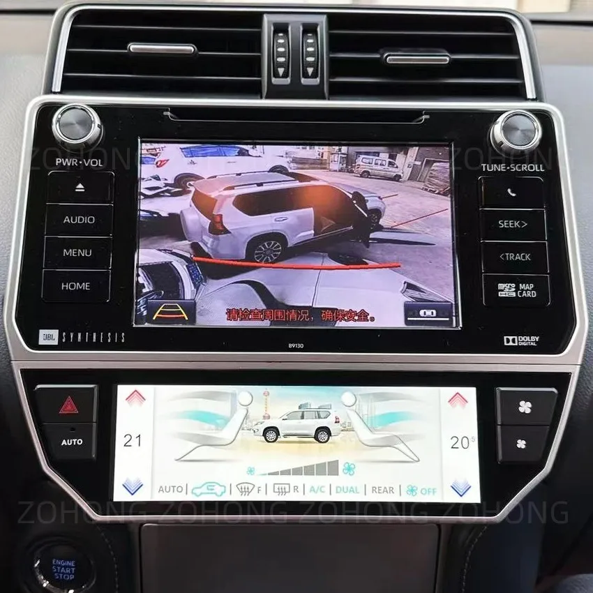 車のエアコン制御パネル,8.2インチ,タッチスクリーン付き,トヨタ