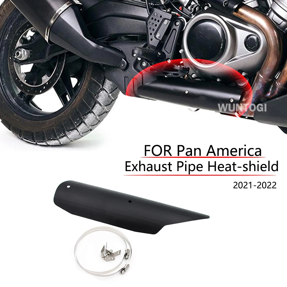 

Pan America Accessories Exhaust Pipe Heat-shield Muffler Staight Cover Pipe Heat-shield For PANAMERICA 1250 PA1250 Kit 2021-2022