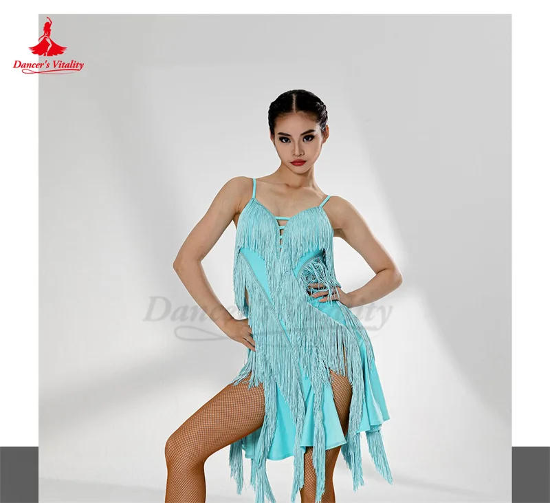 Latin Dance Dress black fringe latin dress Tango Dress Rumba ChaCha latin  dresses woman zym 2028 - AliExpress