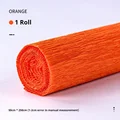 1 roll orange red