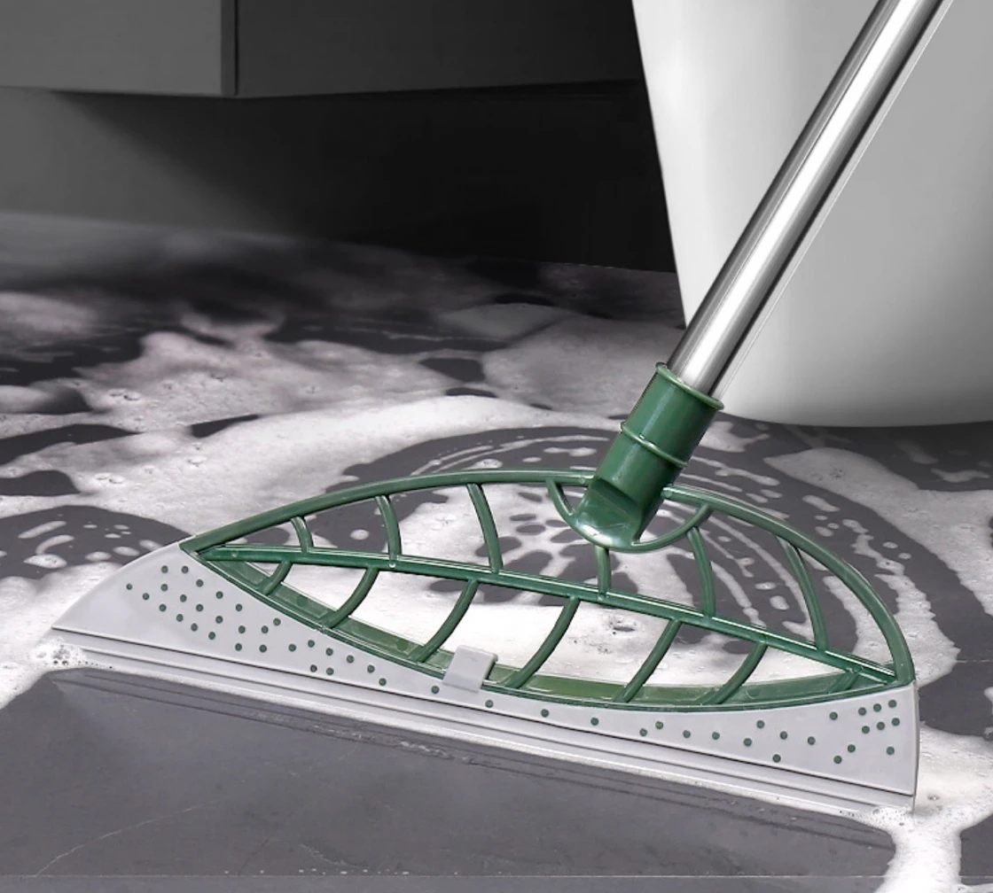 Description Picture 3 of itemSilicone Broom Wiper Squeegee Window Washing Multifunctional Household Home Floor Glass Scraper Hand-push Mirror Cleaning Tools