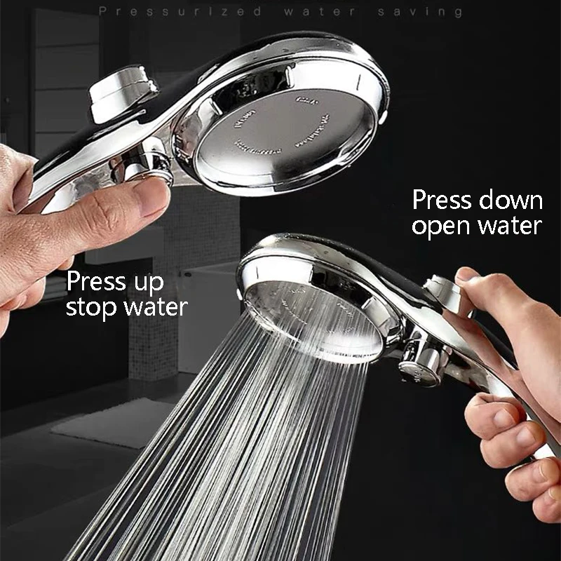 Large Panel ABSShower Spray rainfall Nozzle Handhold Shower head Water