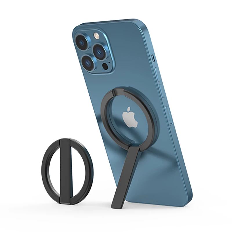

iPhone Vertical Horizontal Stand Adjustable Magnetic Bracket Flexible iPhone Grip Kickstand For iPhone 14 13 12 Pro Max