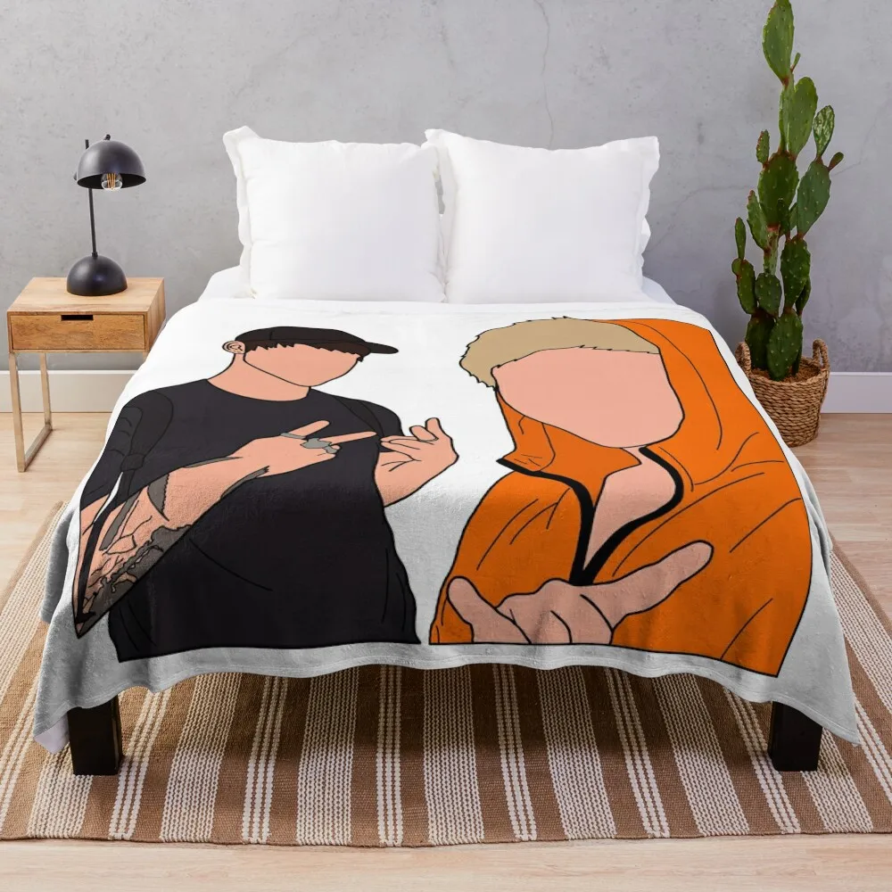 

Sam & Colby 2 Throw Blanket Thin for babies Soft Thermal Blankets