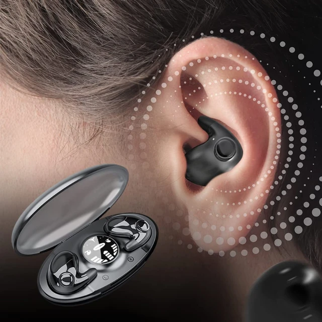Auriculares invisibles para dormir, audífonos intrauditivos inalámbricos  con Bluetooth, impermeables IPX5, con micrófono, HIFI, para música -  AliExpress