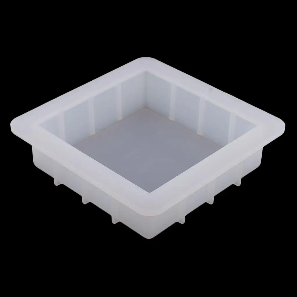 Square Silicone Soap Molds DIY Handmade Loaf Mould 1100ml DIY Soap Making Mooncake Chocolate Baking Mold Candle Making Mold silicone mold baking mold soap molds