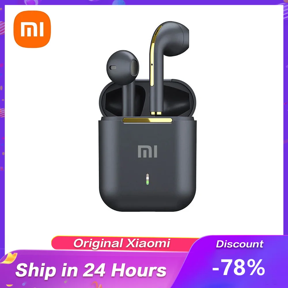 Xiaomi J18 Wireless Bluetooth Earphones Sport Game Headphone Tws Stereo Waterproof Headset Noise Canceling Earbuds For Samsung