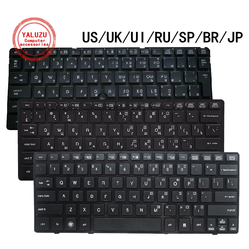 LA Latin Spanish Canadian French AZERTY Italian Portuguese Keyboard For HP Elitebook X360 830 G5, X360 830 G6, L40527 Backlit - 7