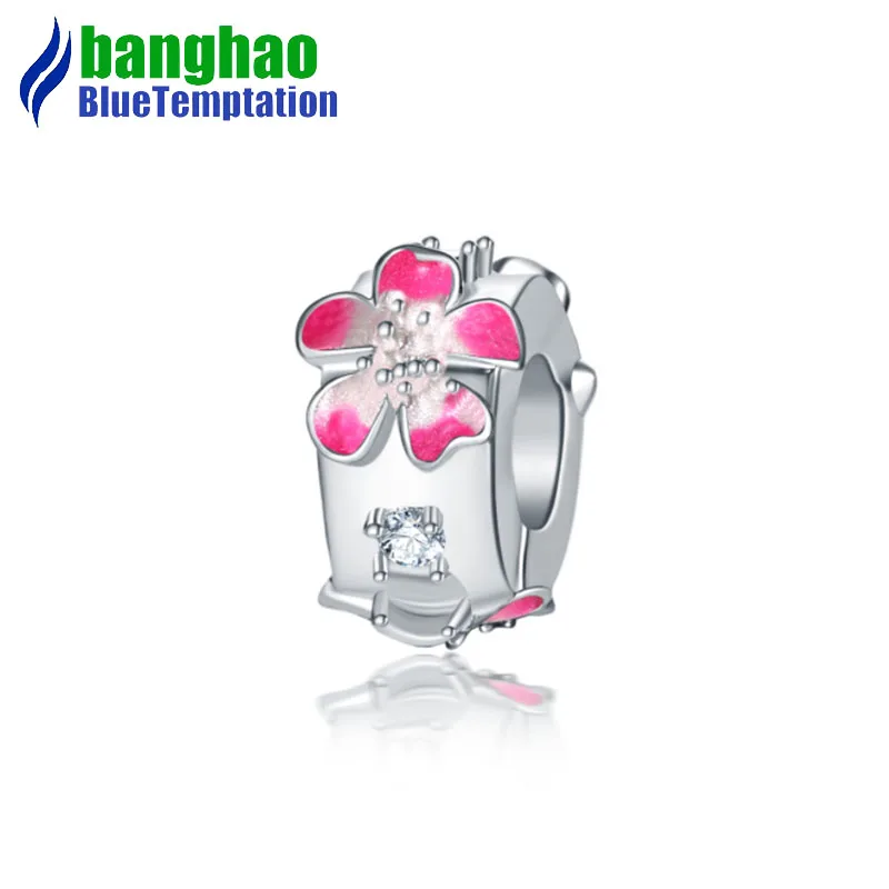 wholesale DIY Fashion flowers Charm for making accessories for diy jewelry alloy pendants bracelets beads ENM792