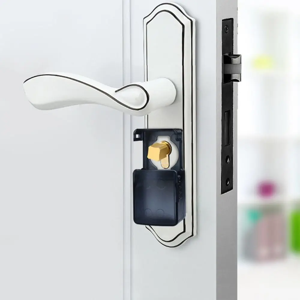 

Children Anti-lock Protection Cover Security Lock Door Handle Safety Lock Baby Anti-open Protection Locks Baby Safety