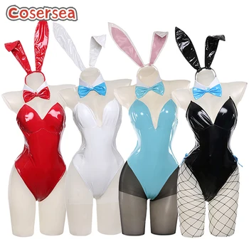 Cosersea Kakudate Karin Bunny Costume Cosplay Blue Archive Asuna Ichinose Murokasa Akane Neru Mikamo tuta Outfit Fullset