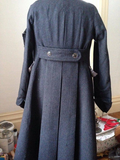 New Men's Tweed Long Overcoat Wool Peak Lapel Suits Double Breasted Tailored Winter Warm Formal Business Wedding Causal Prom