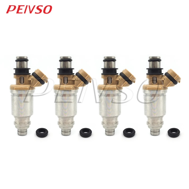 

Топливный инжектор PEIVSO 4 шт. 23250-16150 23209-16150 для TOYOTA EU Corolla 1992 Carina 1992 ~ 1997 Avensis 1997 ~ 2000 1.6L 4AFE