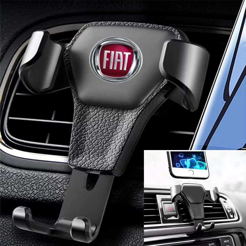 Car Phone Holder Air Clip For Fiat 500 500x 500l Panda Tipo Punto Stilo
