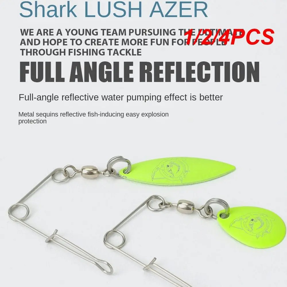

1/2/4PCS Bait Variety Of Styles Full-angle Reflection Strong Pulling Force Anti-hanging Bottom Full Swimming Layer With L-pin