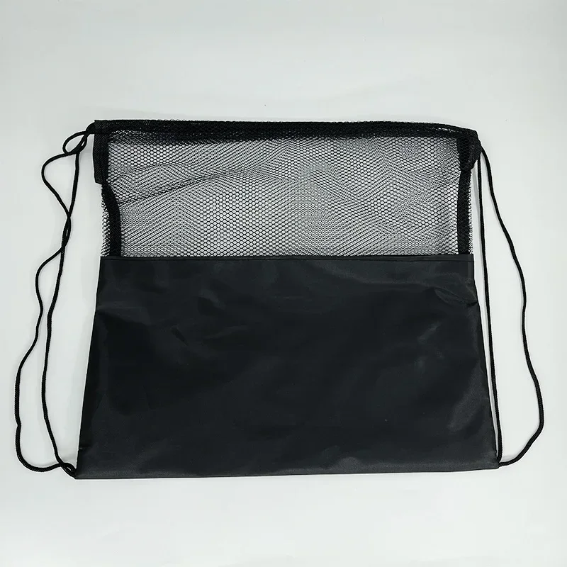 Portable Drawstring Sports Ball Bag Mesh Bag Football Soccer Volleyball Ball Storage Outdoor Sports Traveling Gym Yoga