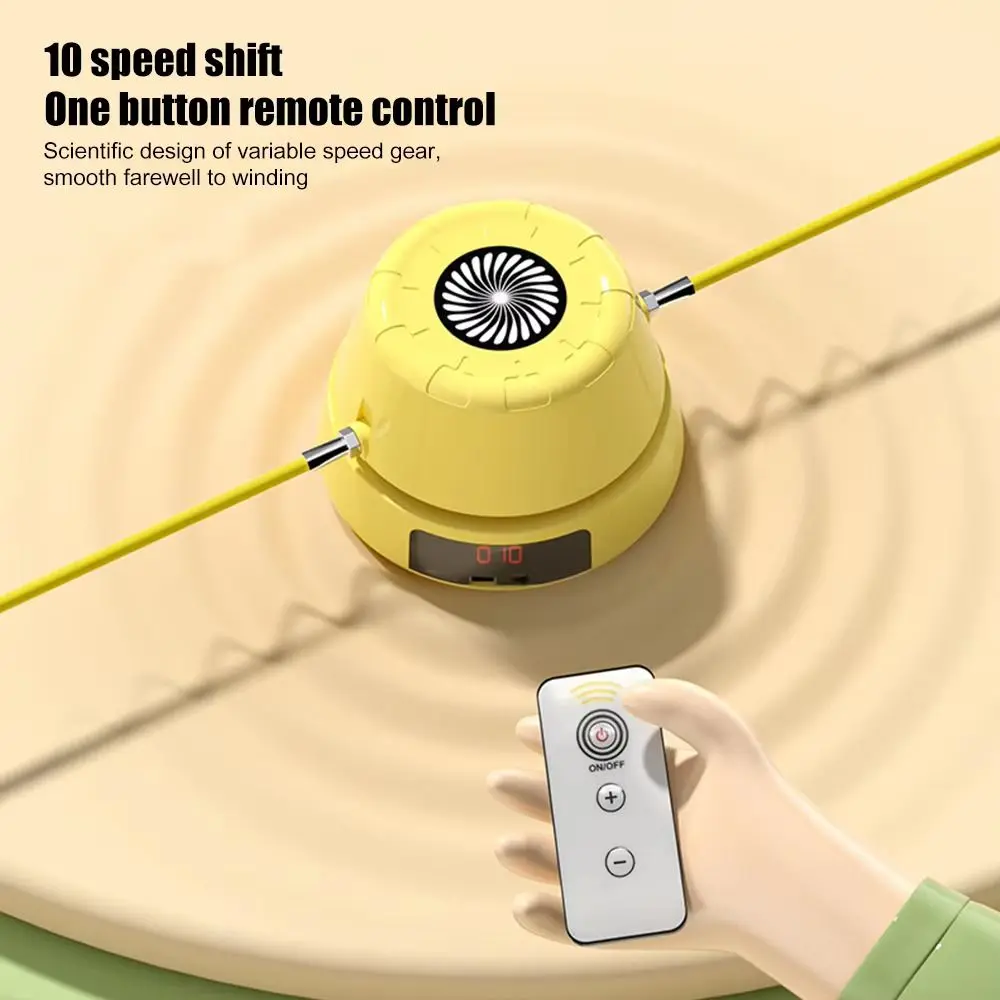 Electric Skipping Rope Machine with Remote Control description 4