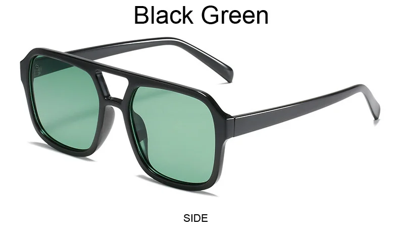 Vintage Marke Designer Quadrat Sonnenbrille Frau Mode Retro Candy Farben Spiegel Sonnenbrille Weibliche Schwarz Shades Oculos De Sol – Detail 18