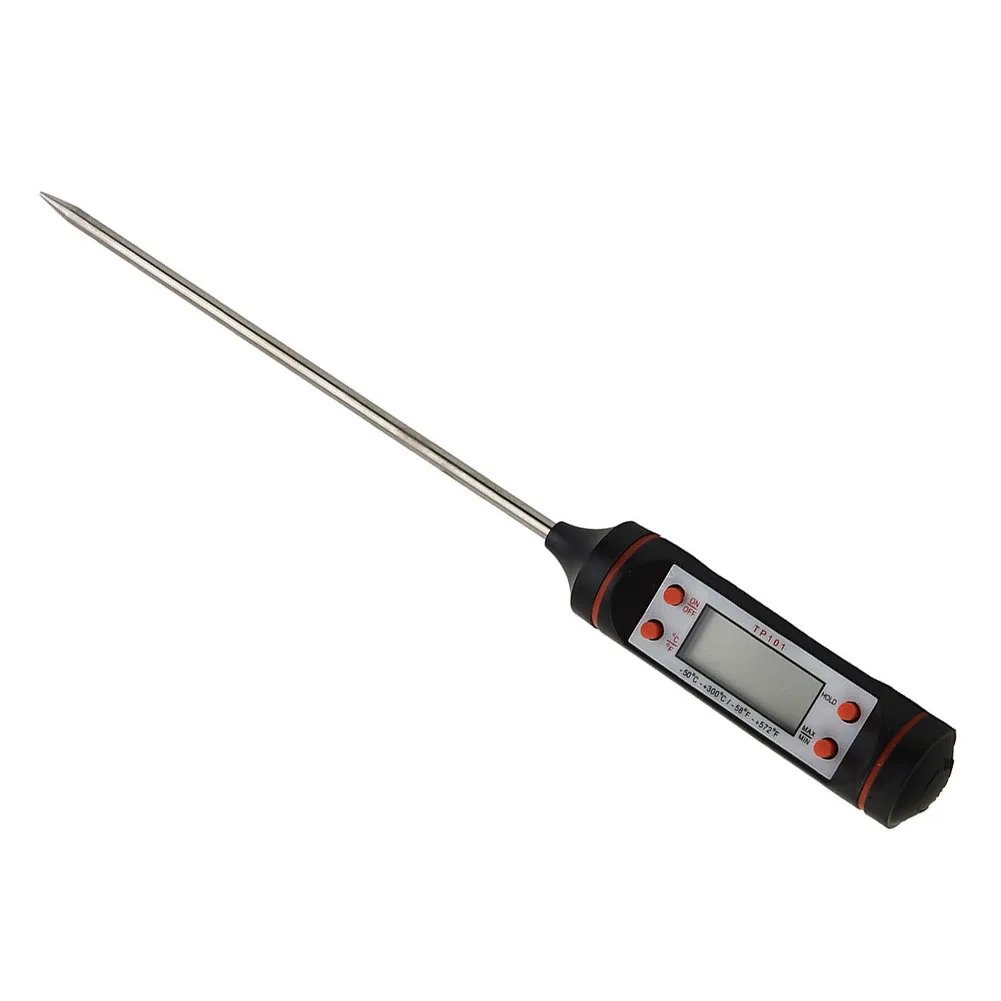 Auto Car Vehicle Air Conditioning Outlet LCD Digital Thermometer Gauge Tool Air Outlet Thermometer Long Probe Car Accessories lcd display car gauge meter car thermometer