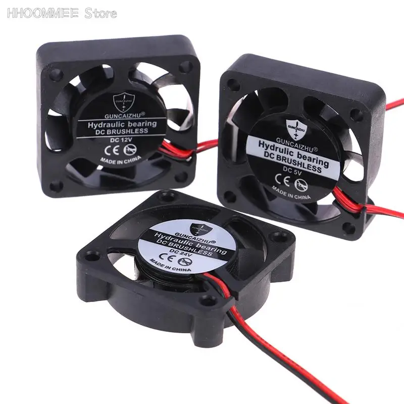 1PC 5V/12V/24V Quiet Hot End Cooling Fan Super Silent Fans 40mm For