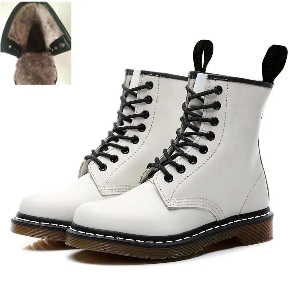 Genuine Leather Designer Luxury Brand Unisex Mens Women Shoes For Men Boys Girls Fashion Calfskin Winter Ankle Casual Snow Boots