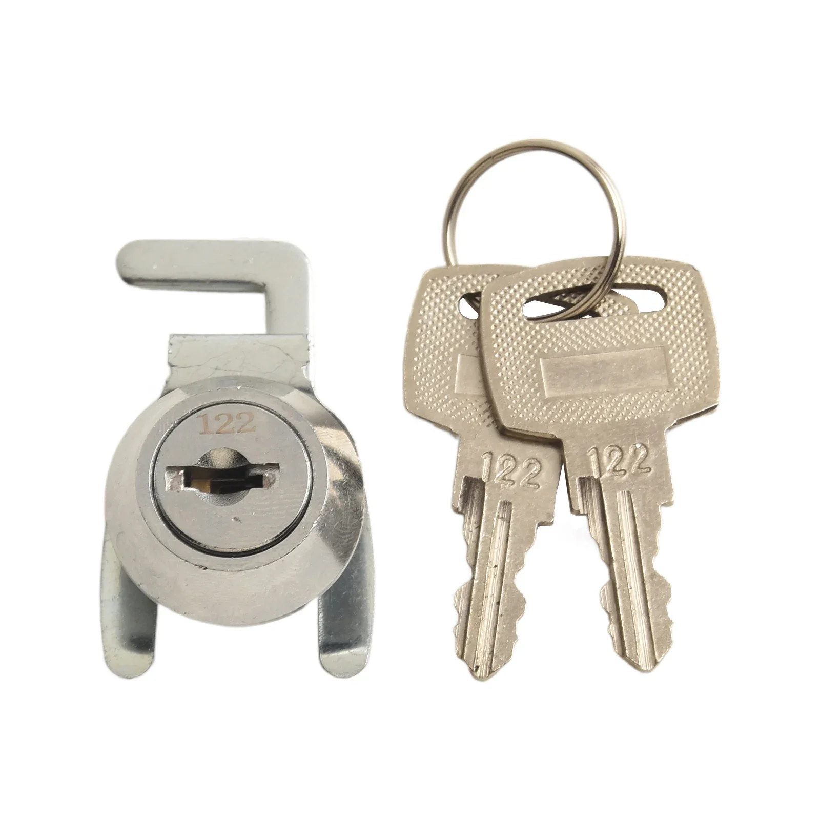 Lock & Hook With 2pcs Keys for Cam Lock With Quick Clip for Cash Drawer Locker Metal Cabinet Flight Box cabinet safety lock cabinet lock Accessories 1set