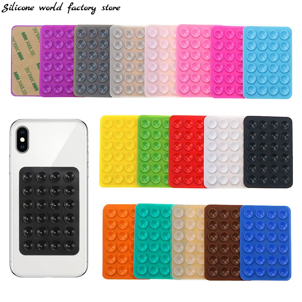 Silicone World Universal Phone Mount with Anti-Slip Suction Cups