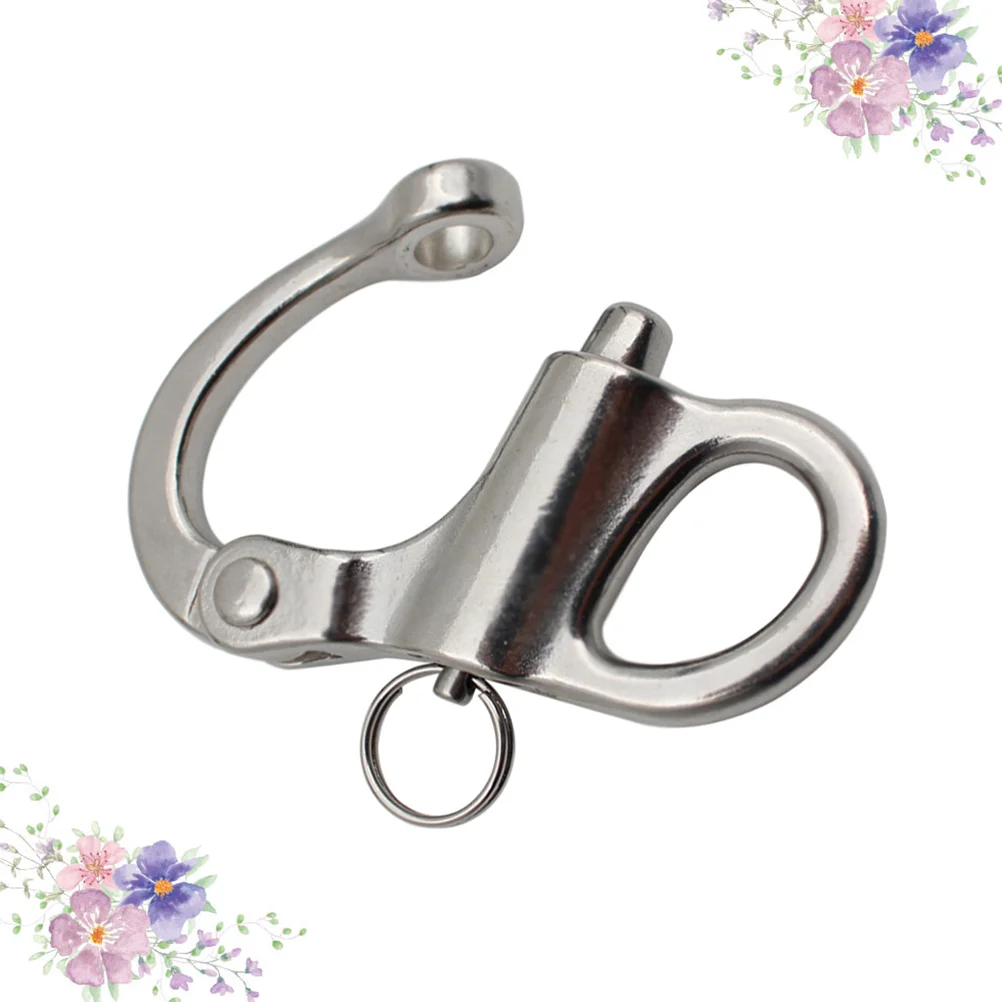

Eye Snap Shackle Fixed Rigging Shackles Stainless Steel Chains Button Spring Bumper
