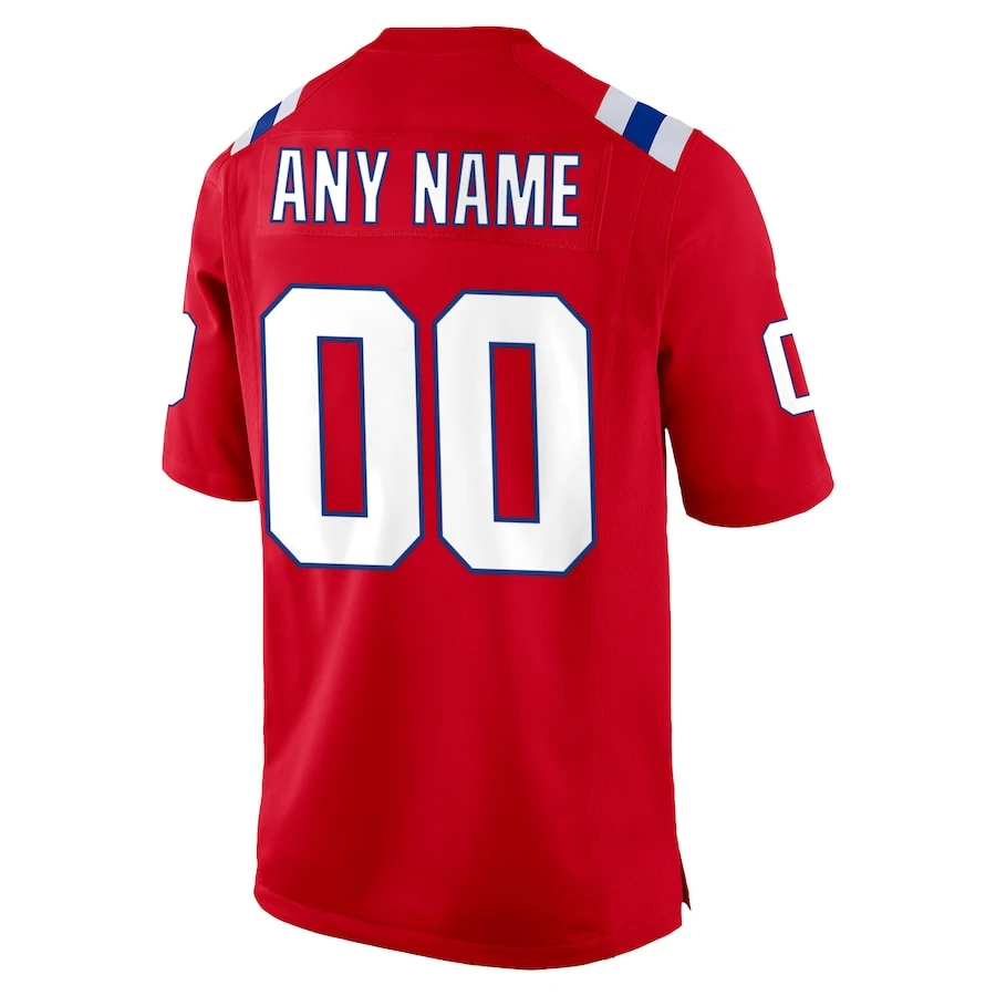 New England Stitched Jersey America Game Footbball Jersey Personalized Any Name Number For Men Women Youth