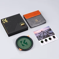 K&F CONCEPT Nano-X Series 2in1 Variable ND+CPL Circular Polarizing Filter 37-82mm ND4 to ND64 Neutral Density Camera Lens Filter 6
