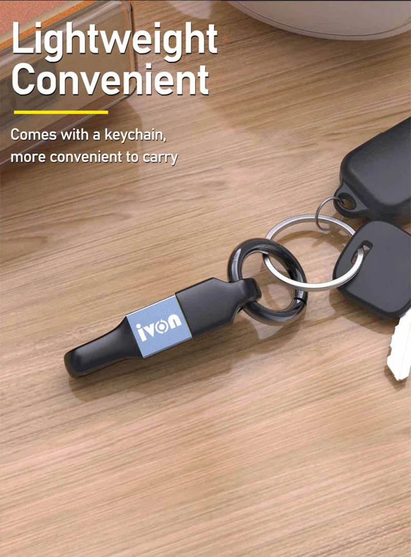 Portable Keychain USB Data Cable 2 in 1 3A Mini USB to Type-C LIGHTNING Micro USB Fast Charging Cable for iPhone Samsung Xiaomi