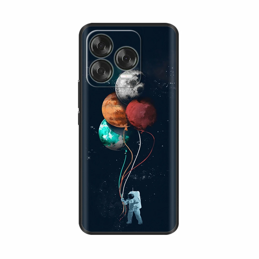 Luxury Black Silicone Back Cover - Elegant Design Case