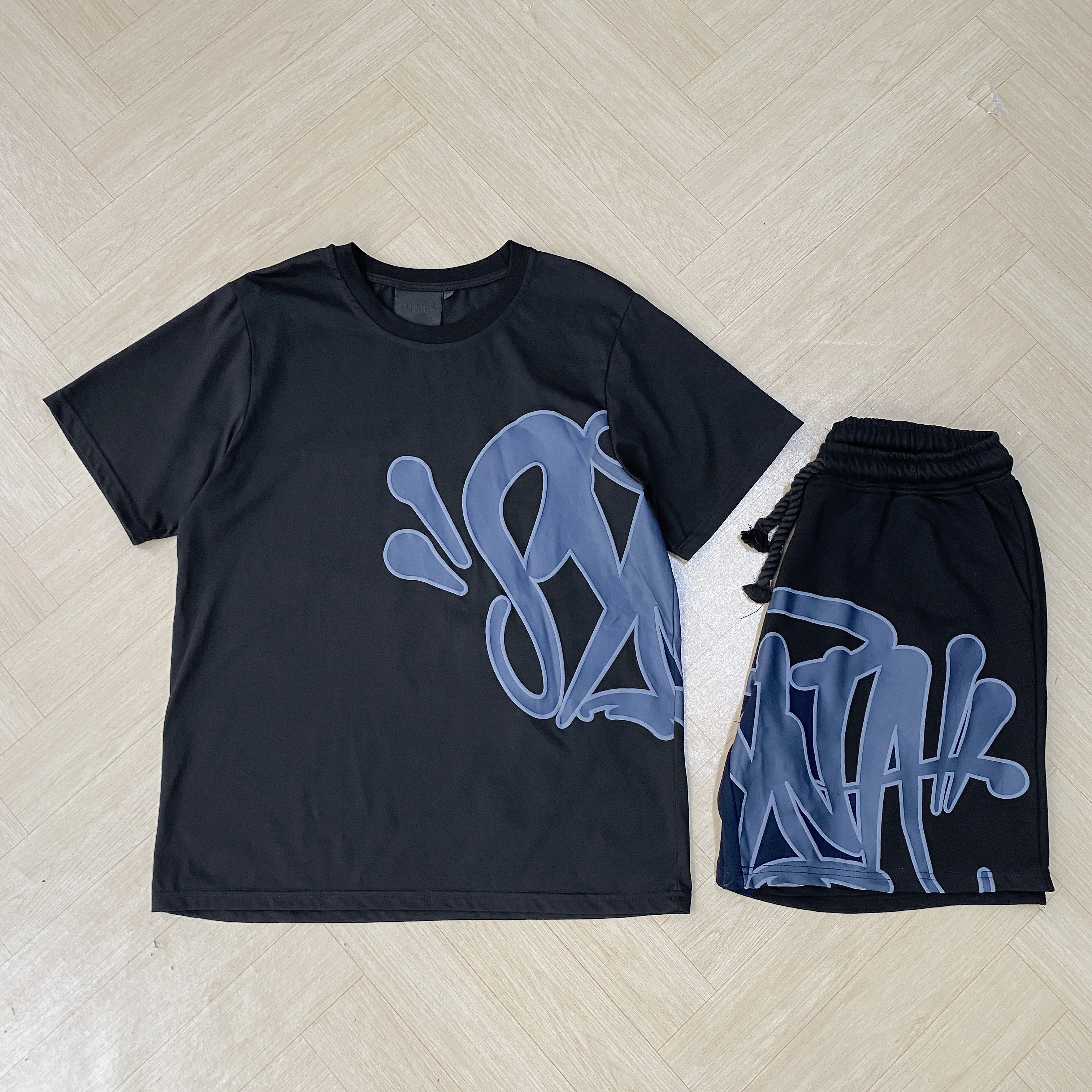 Men T-Shirt Set Print Tracksuit Clothes Shirt&Short shirt set,tracksuit set,sports set,hawaiian shirt and shorts set,shirt and shorts set