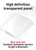A4 Acrylic Panel Price Display Rack A5 Double-Sided Transparent Clothing Store Price Tag A6 Milk Tea Shop Desktop Price Display 1