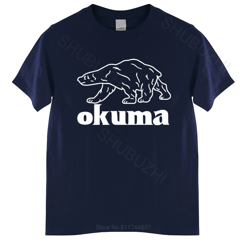 Maglietta Da Uomo Nuova Arrivata Okuma Fisher Logo Maglietta Bianca Da Uomo Ad Alte Prestazioni Maglietta Da Uomo Di Nuova Moda