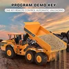 Double E 1/24 RC Truck Dumper A40G crawler Tractor 2.4Ghz Radio Controlled Car Model Engineering Car Excavator Toys For Boys 2
