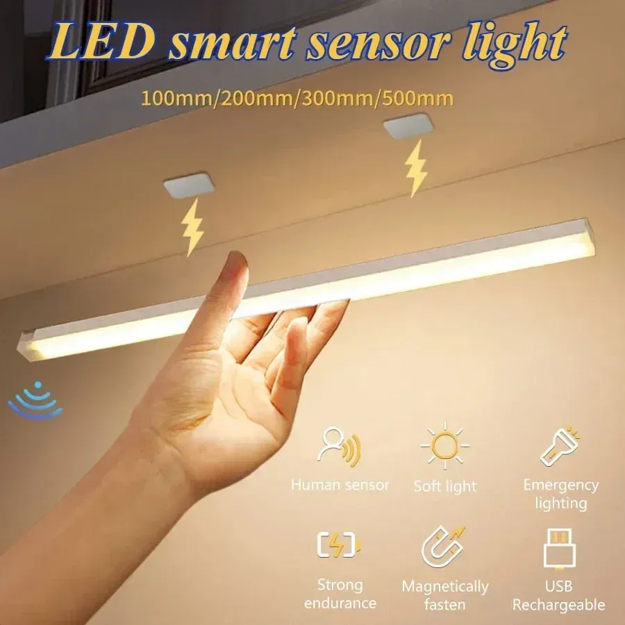 Lamp With Motion Sensor Light Bedroom Decoration Led Lights Decoration For Home Lighting Lamps Night Indoor