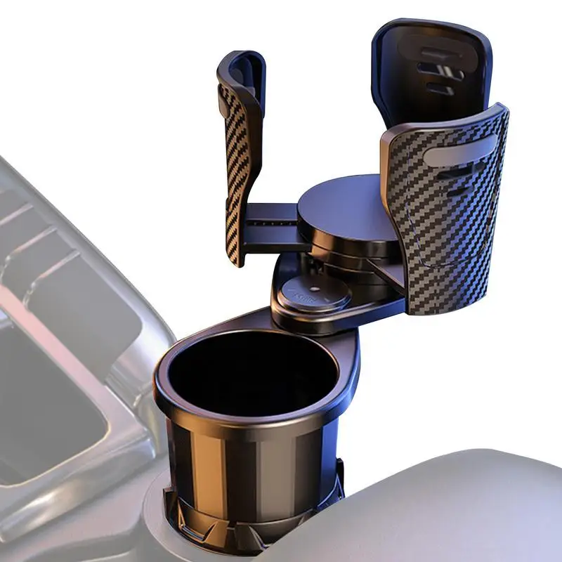 

2 In 1 Adjustable Car Cup Holder Car Multifunction Cup Holder Expander Adapter 360Degrees Rotating Car Cup Mount For Cars